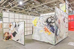 Lucy Dodd, Unlimited, Art Basel (13–16 June 2019). Courtesy Ocula. Photo: Charles Roussel.